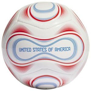 Adidas World Cup USA Official Licensed Club Soccer Ball White/Red, 5 New